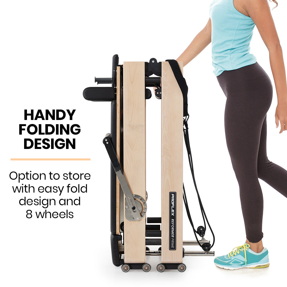 SōL Pilates – Wooden Reformer Machine with Box & Jump Board