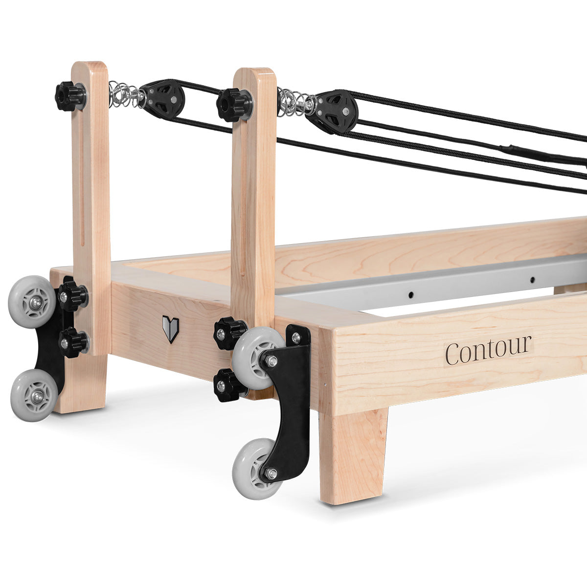 SōL Pilates – Lifespan Contour 2 Folding Wooden Reformer Set