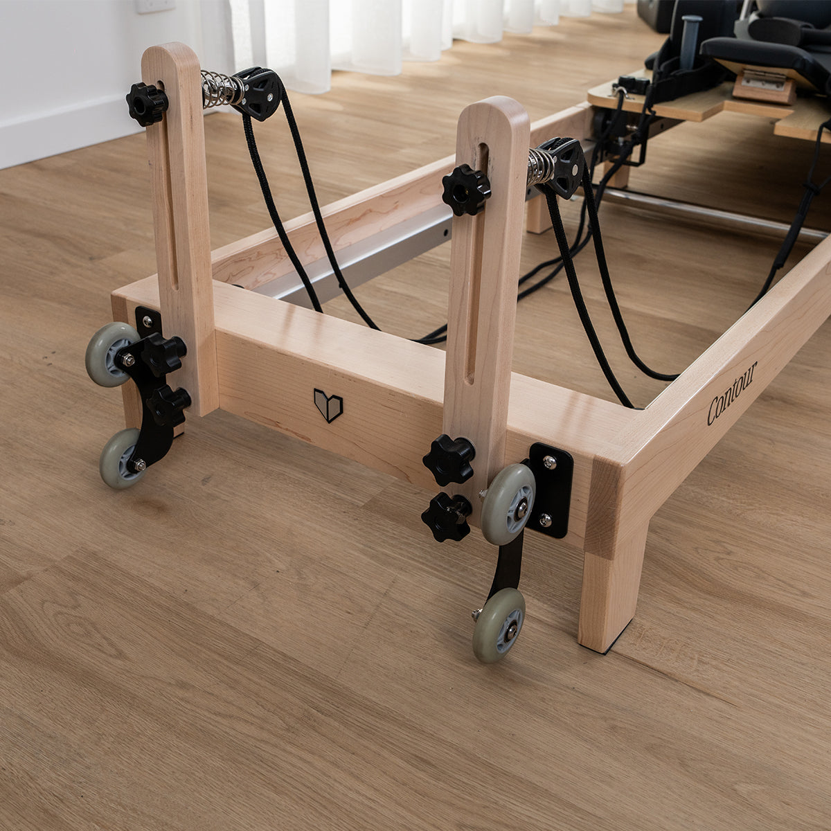 SōL Pilates – Lifespan Contour 2 Folding Wooden Reformer Set