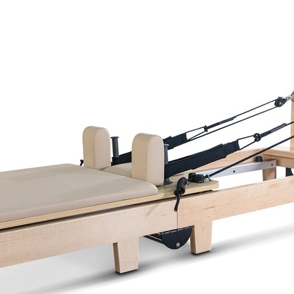 SōL Pilates – Lifespan Contour Folding Wooden Reformer Set (Beige)
