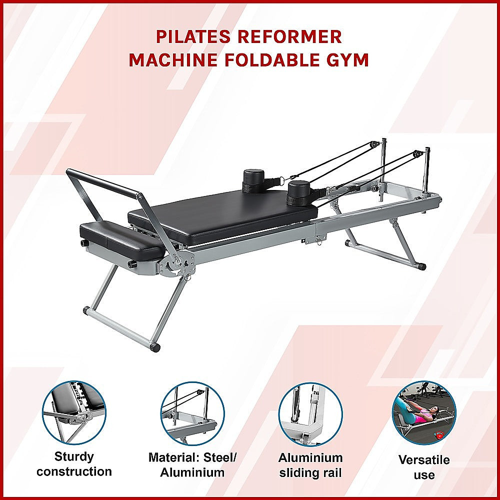 SōL Pilates – Foldable Reformer Machine for Home Gym