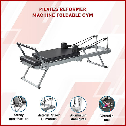 SōL Pilates – Foldable Reformer Machine for Home Gym