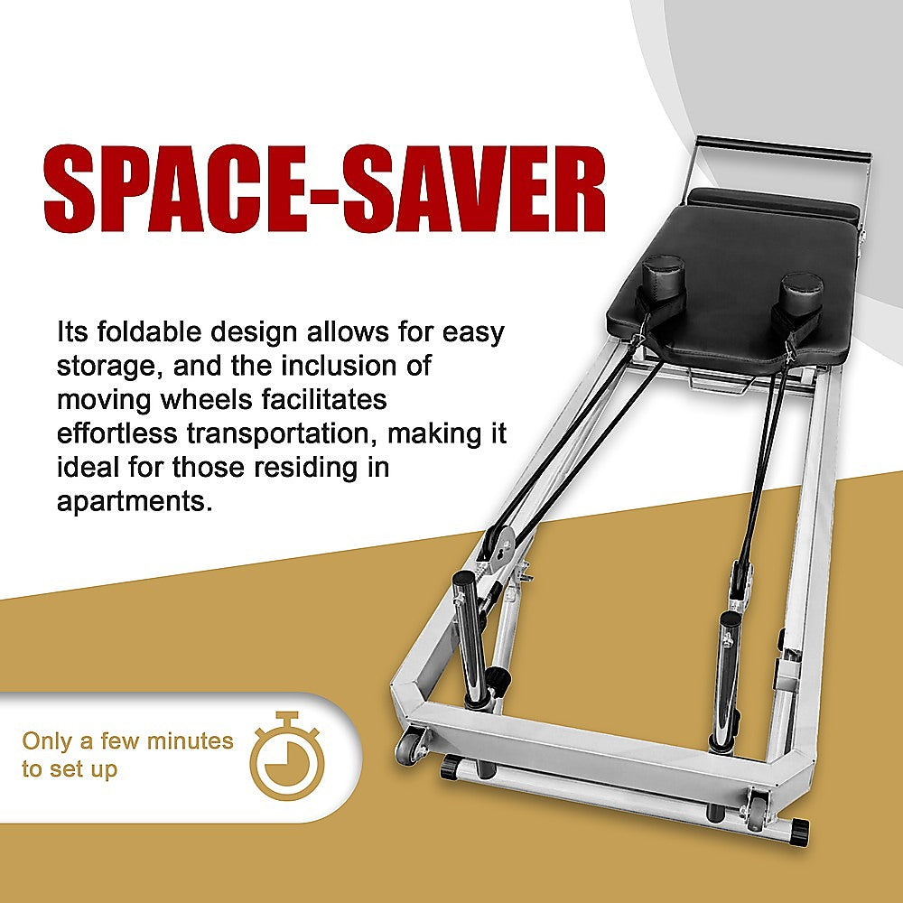 SōL Pilates – Foldable Reformer Machine for Home Gym