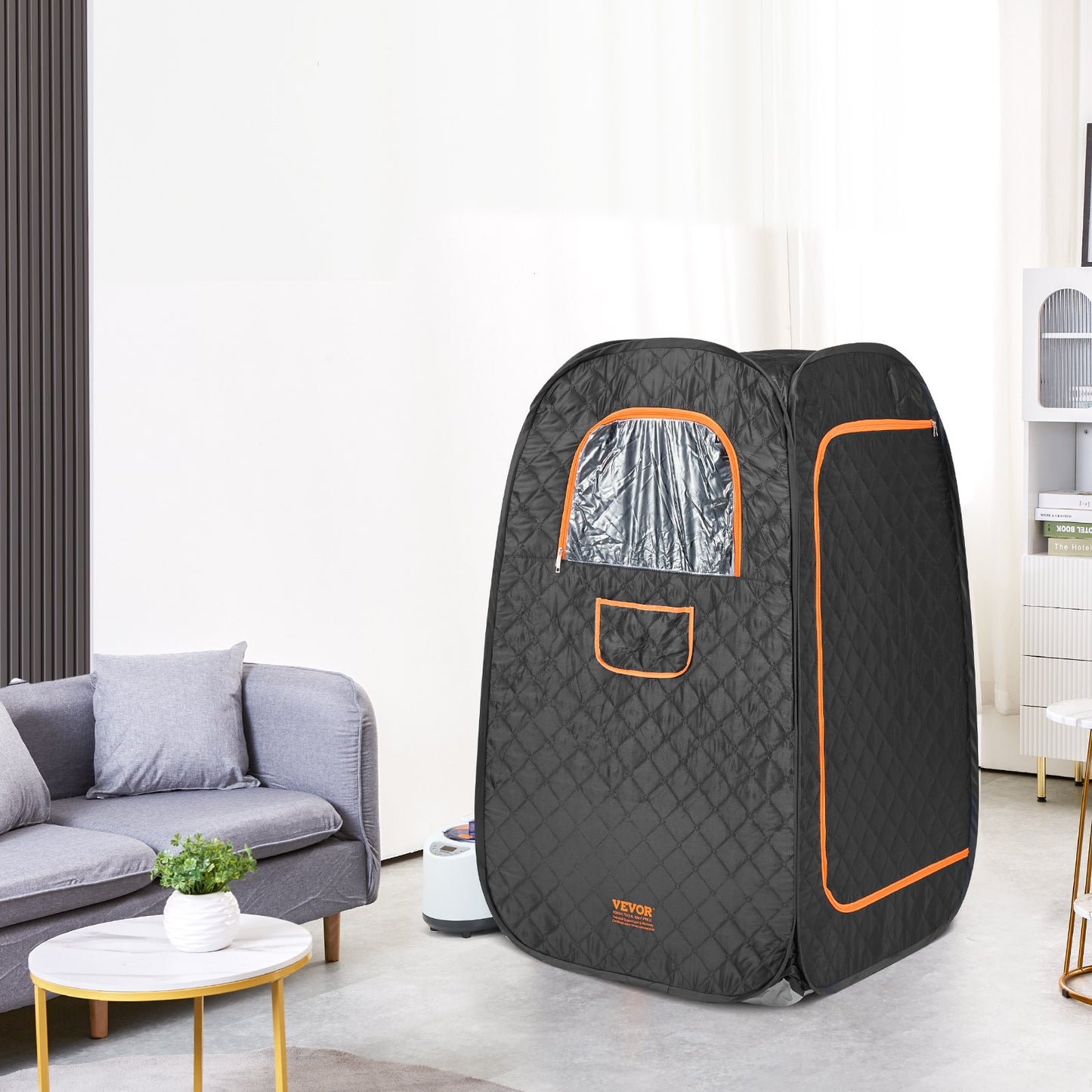 SōL Portable Steam Sauna Tent — 1000W At-Home Spa for Detox, Relaxation & Recovery