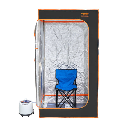 SōL Heat – Portable Full-Size Steam Sauna Tent (1000W) with Chair