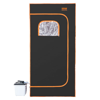 SōL Heat Recovery Sauna - Portable Full-Size Steam Sauna Tent 2000W with Chair