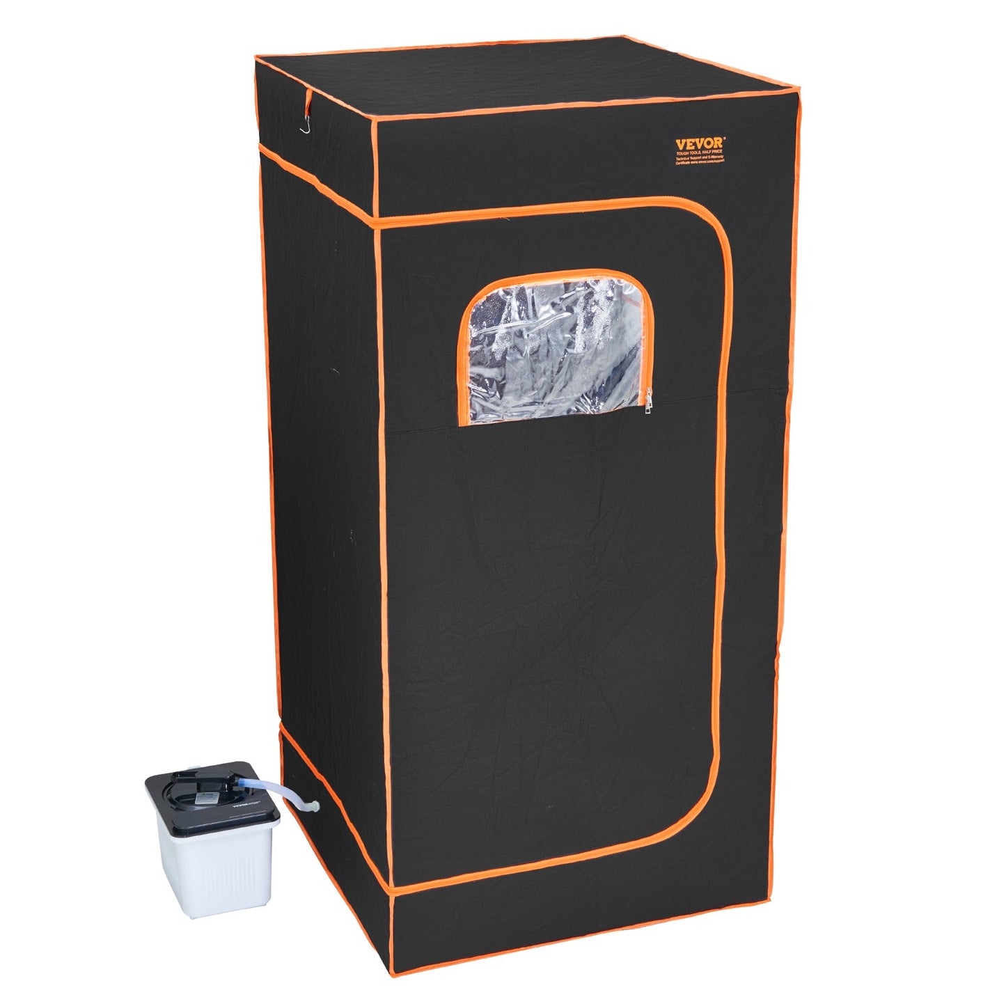 SōL Heat Recovery Sauna - Portable Full-Size Steam Sauna Tent 2000W with Chair